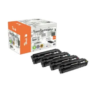 Peach Kits de toner Canon CRG-054 MultiPack BK-C-M-Y