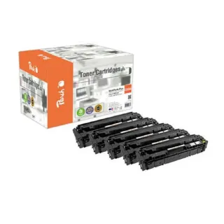 Peach Kits de toner Canon CRG-054 MultiPack Plus BK-C-M-Y