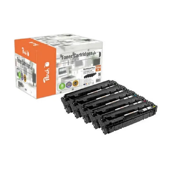 Peach Kits de toner Canon CRG-054H MultiPack Plus BK-C-M-Y