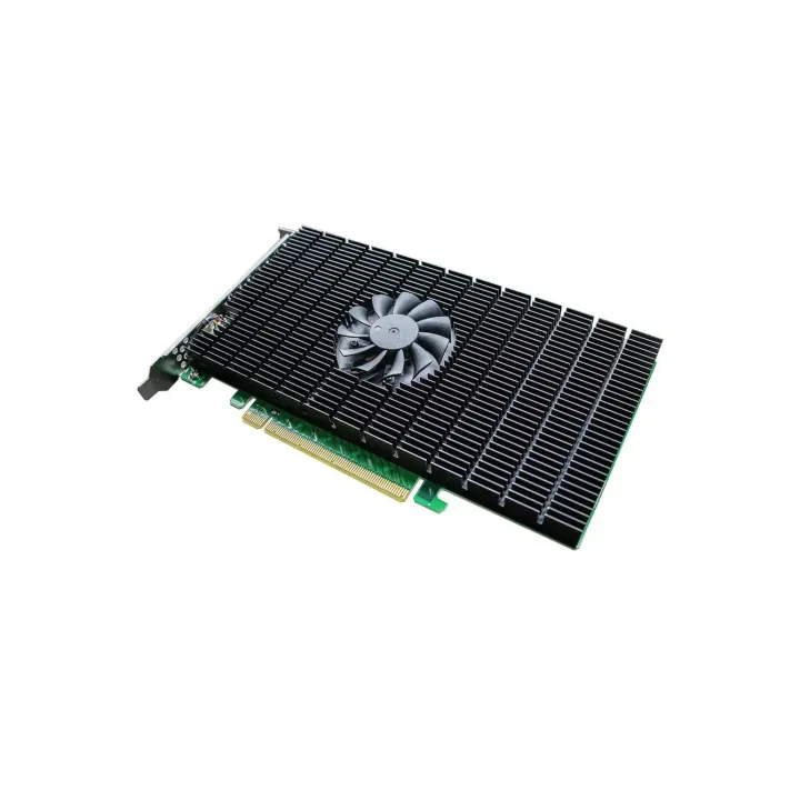 Highpoint Contrôleur RAID SSD7105 PCI-Ex16v3 - 4x M.2 NVMe, amorçable