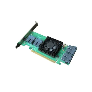 Highpoint Adaptateur de bus hôte Rocket 1180 PCI-Ex16v3 - 8x SFF-8643