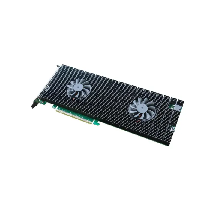 Highpoint Adaptateur de bus hôte Rocket 1508 PCI-Ex16v4 - 8x M.2 NVMe