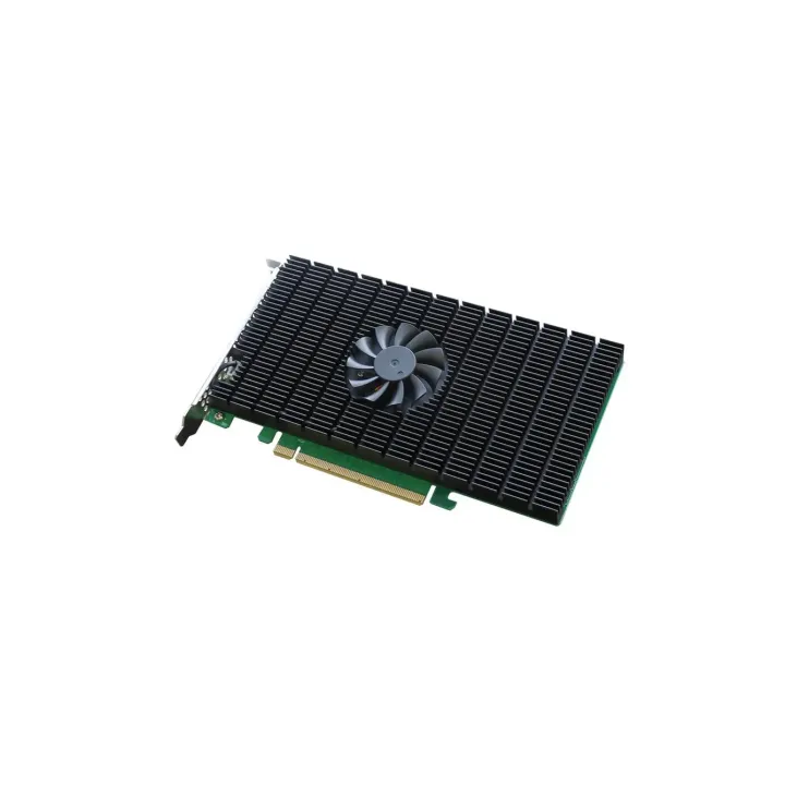 Highpoint Adaptateur de bus hôte Rocket 1504 PCI-Ex16v4 - 4x M.2 NVMe