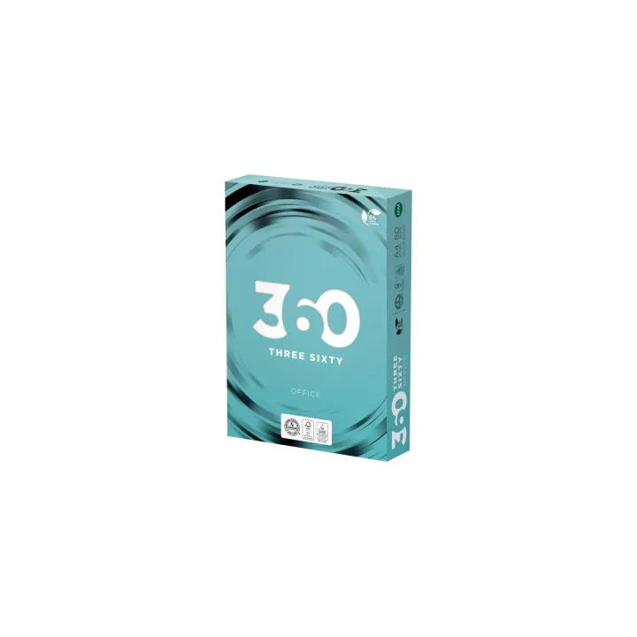 360 Papier pour photocopie Office A4, Blanc, 80 g-m², 2500 Feuille