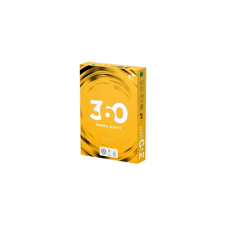 360 Papier pour photocopie Premium A4, Extra-blanc, 80 g-m², 2500 Feuille