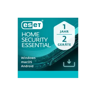 ESET HOME Security Essential Version complète, 2 Utilisateurs, 1 an