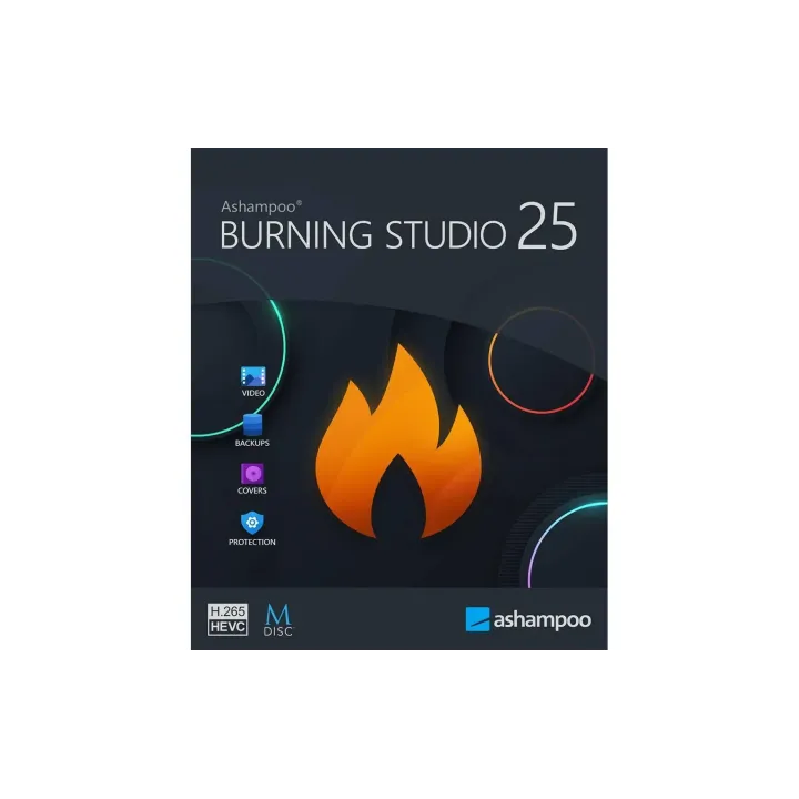 Ashampoo Burning Studio 25 ESD, Version complète, 1 PC