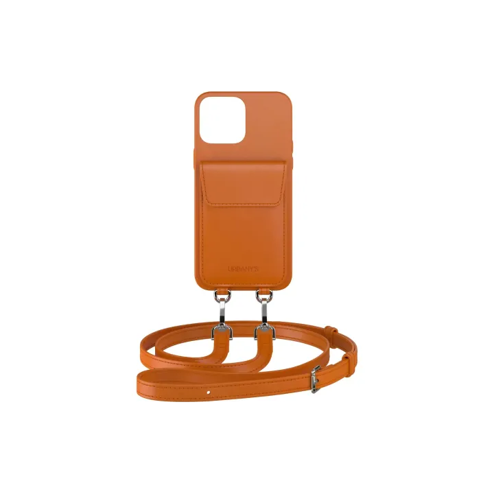 Urbanys Necklace Case Handekette+ iPhone 15 Plus Pumpkin Pie