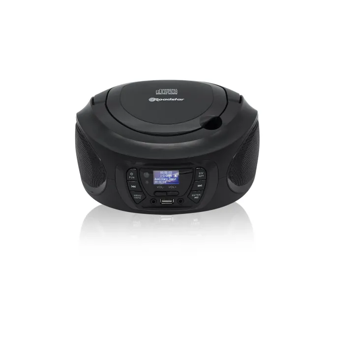 Roadstar Lecteur radio-CD CDR-375 Noir