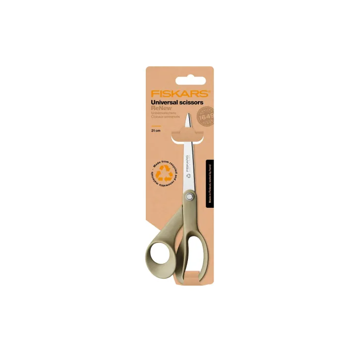 Fiskars Ciseaux ReNew 21 cm, Droitiers