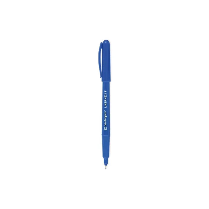 Büromaterial Fineliner Office Focus 10 pièces, bleu