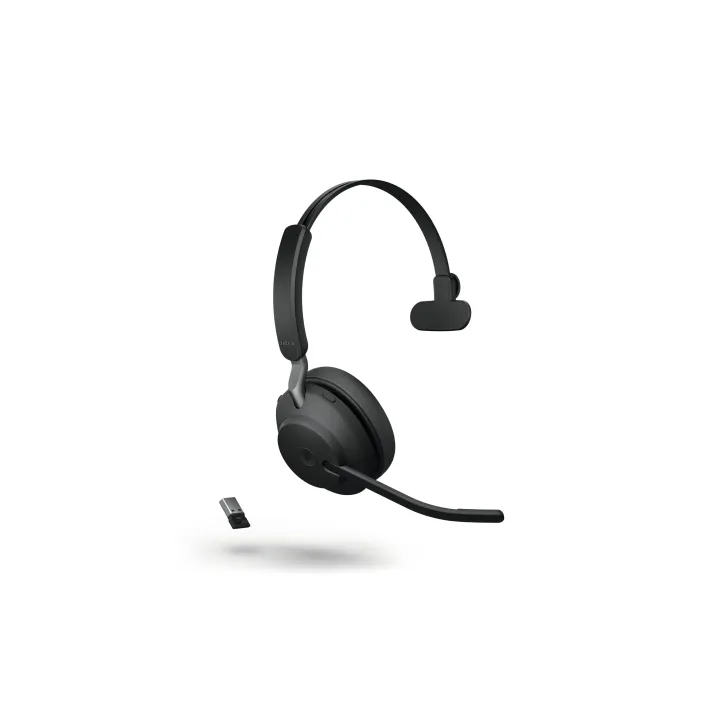 Jabra Écouteurs Evolve2 65 Mono MS  Noir, USB-A