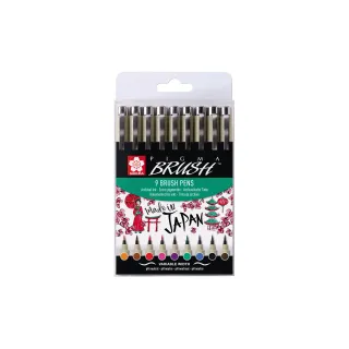 Sakura Brushpen Pigma Lot de 9