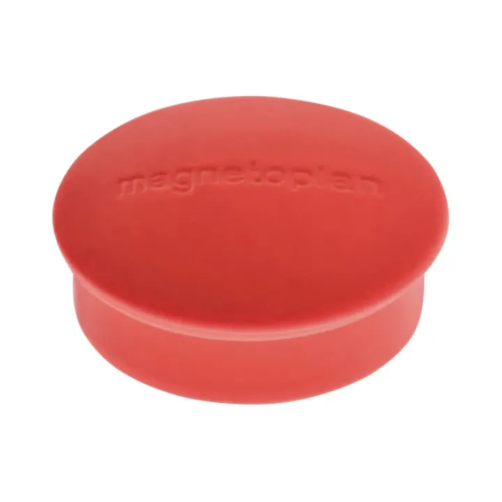 Magnetoplan Aimant Discofix O 1.9 cm Rouge, 10 Pièce-s