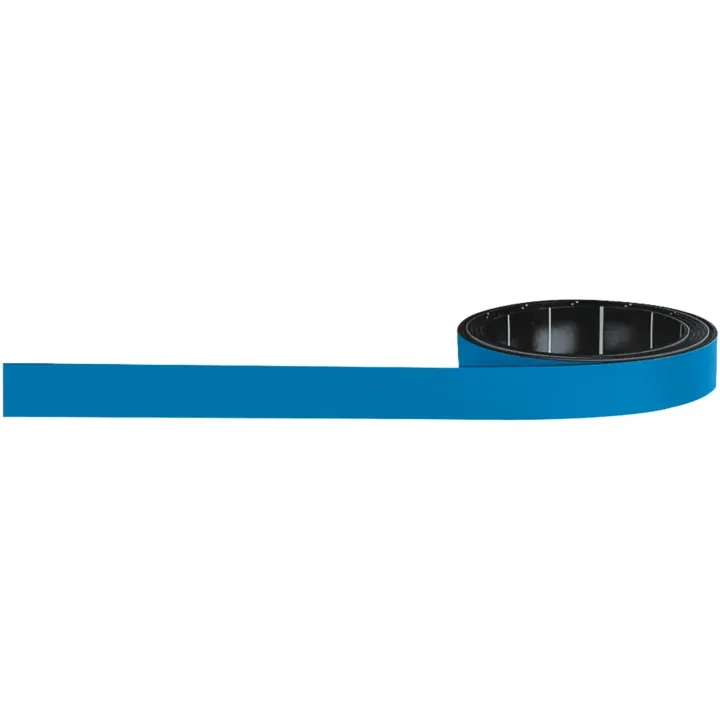 Magnetoplan Bande magnétique 1.5 cm x 1 m, Bleu