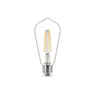 Philips Lampe LEDcla 40W E27 ST64 WW CL ND Blanc chaud