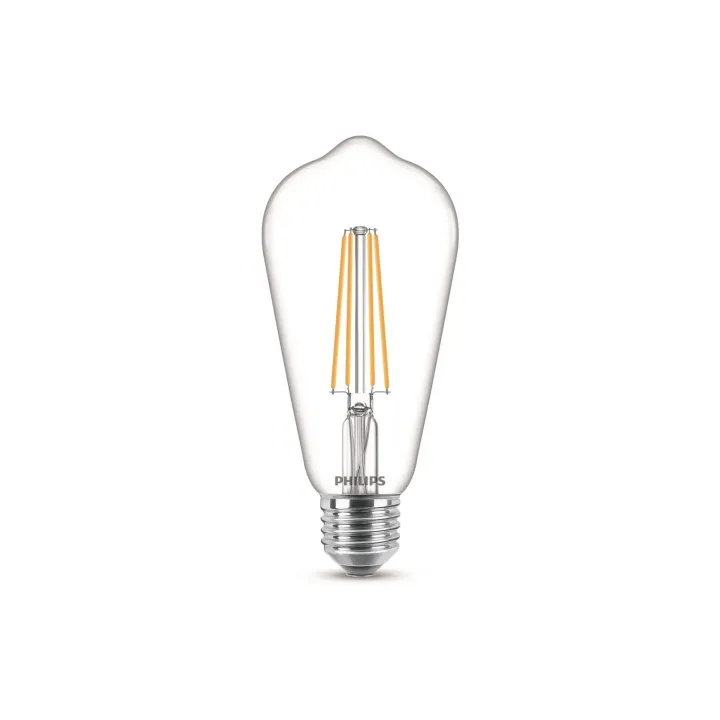 Philips Lampe LEDcla 40W E27 ST64 WW CL ND Blanc chaud