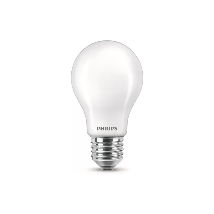 Philips Lampe LEDcla 100W E27 A60 WW FR ND 2PF Blanc chaud