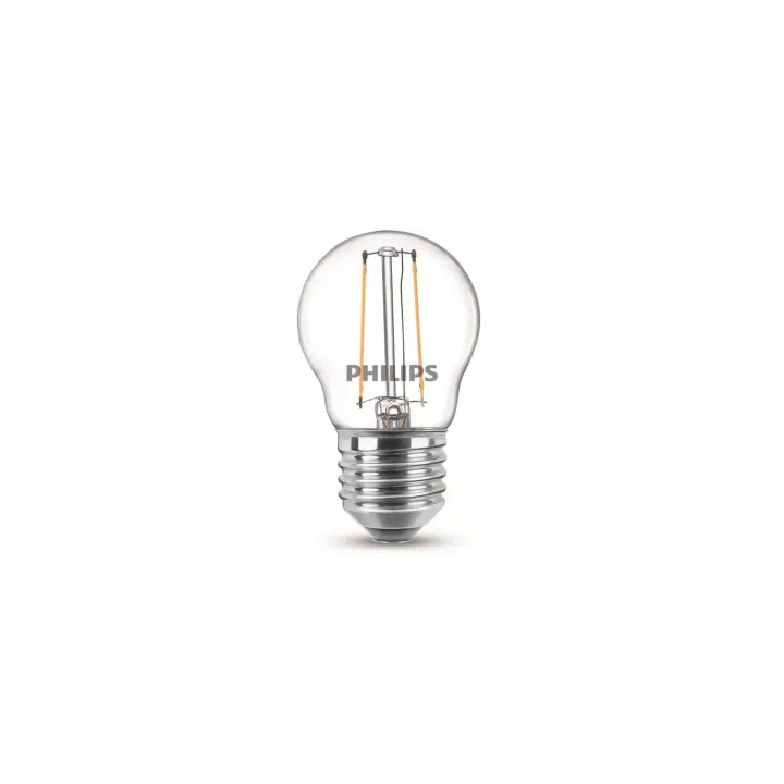 Philips Lampe LEDcla 25W E27 P45 WW CL ND Blanc chaud