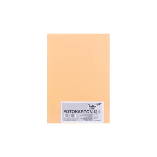 Folia Papier cartonné A4, 300 g-m², 50 feuilles, abricot