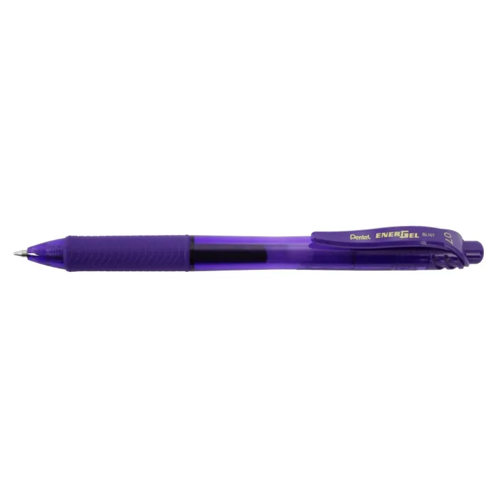 pentel Stylo à encre gel EnerGel 0.7 mm, violet, 1 pièces