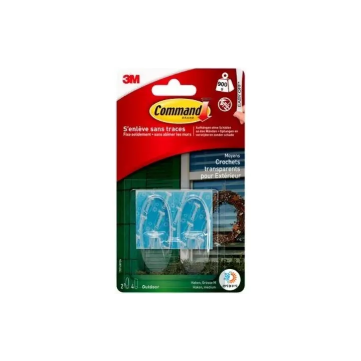 Command Crochet Command M Outdoor Transparent, 900 g