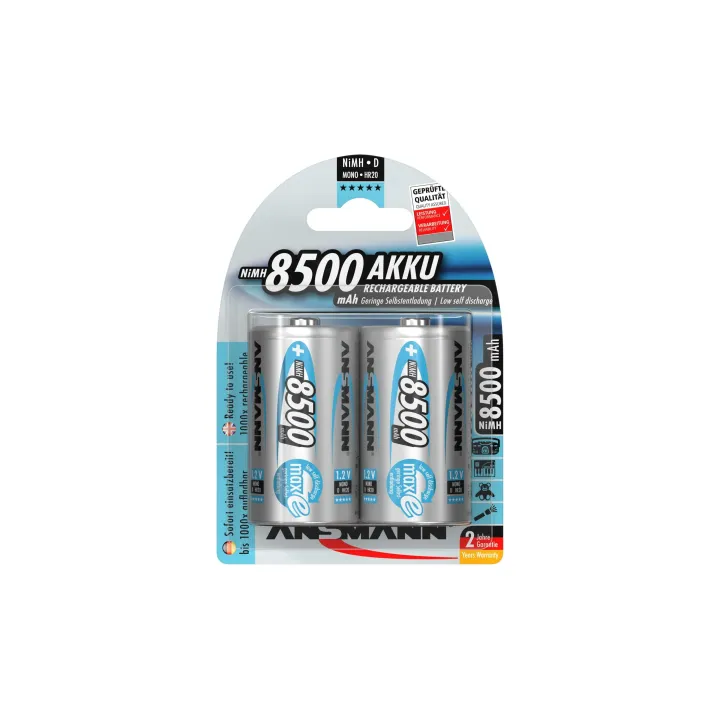 Ansmann Batterie 2x D 8500 mAh