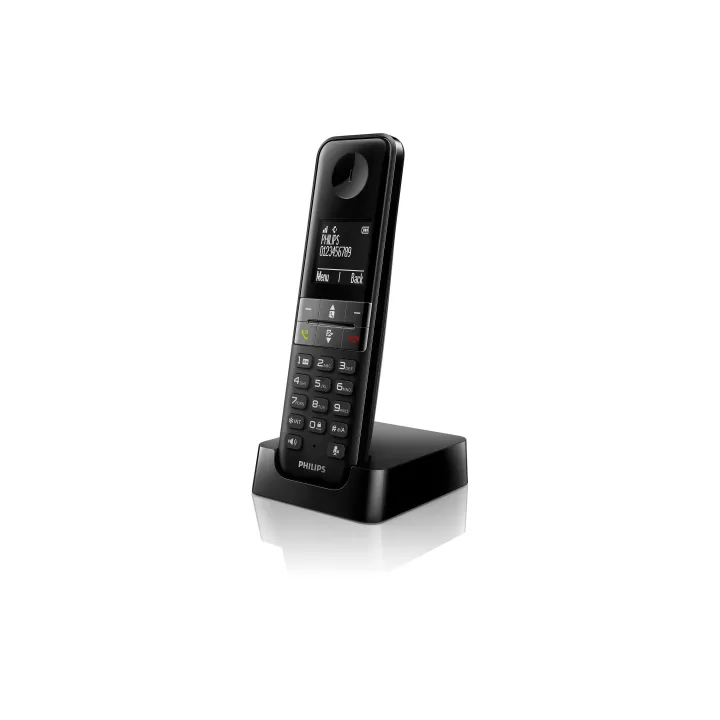 Philips Téléphone sans fil D4701B Noir
