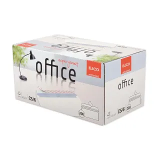 ELCO Enveloppe Office Box C5-6 sans fenêtre, 200 pièces