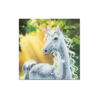 CRAFT Buddy Kits de bricolage Crystal Art Card Sunshine Unicorn