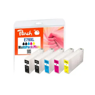 Peach Encre Epson No 79XL 2x BK, 1x C, 1x M, 1x Y