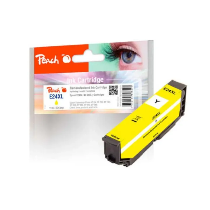 Peach Encre Epson T2434, No 24XL Yellow