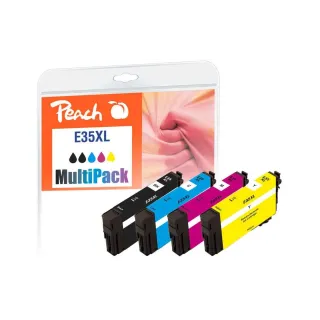 Peach Encre Epson T3596, No 35XL BK, C, M, Y