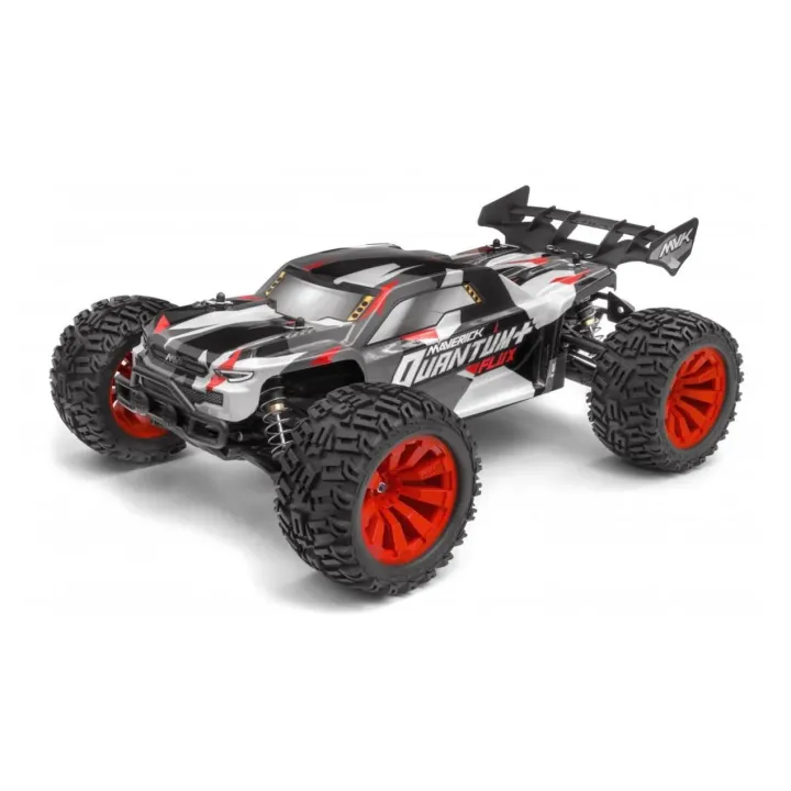 Maverick Truggy Quantum+ XT Flux 4WD, ARTR, Rouge, 1:10