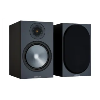 Monitor Audio Paire d’enceintes d’étagère Bronze 100 Noir