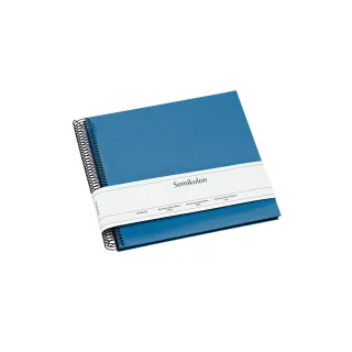 Semikolon Album photo 23 x 24.5 cm Bleu, 40 pages noires