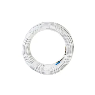 Dätwyler IT Infra Câble de renvoi CU 7702 4P Flex Cat 7, S-FTP, 100 m, Blanc