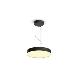 Philips Hue White Amb. Enrave suspension noir 3300 lm + variateur dintensité