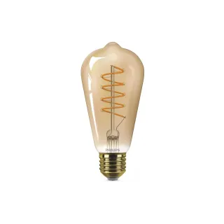 Philips Lampe LEDcla 25W E27 ST64 GOLD D Blanc chaud