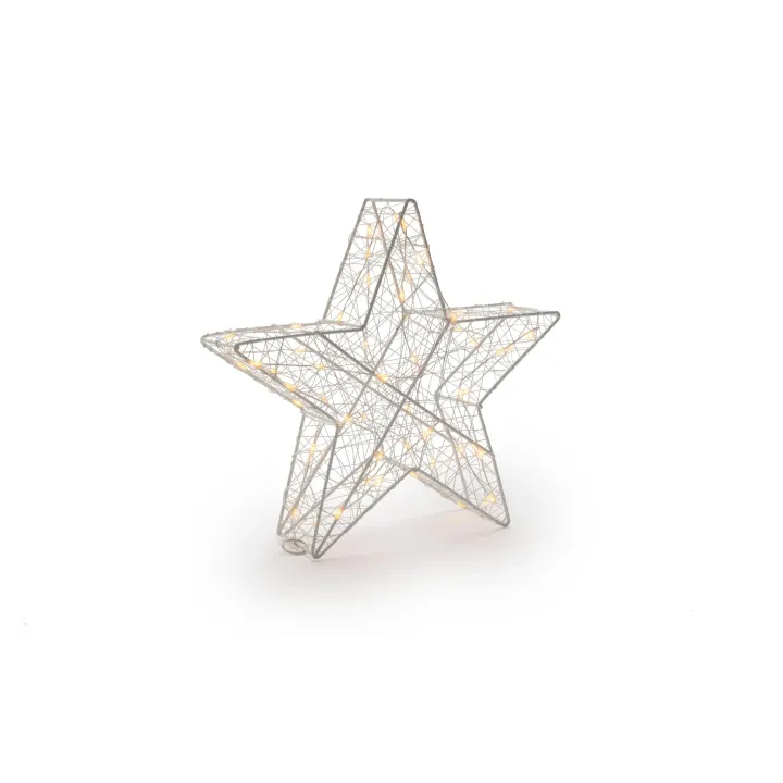 STT Décoration de table 3D Star Bianco M, 28 cm