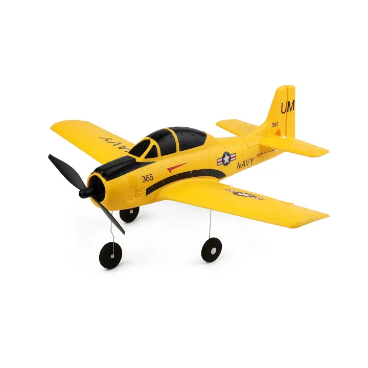 Amewi Warbird AMXflight T28 Trojan, Gyro, 4 voies, 388 mm, RTF