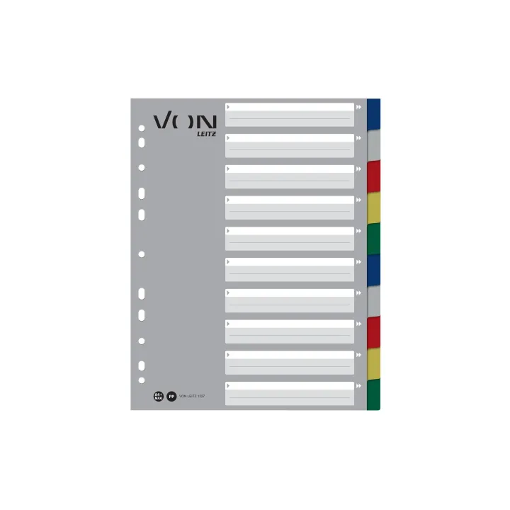 VON Registre En blanc, A4, 1-10