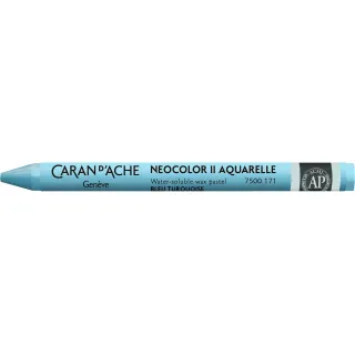 Caran dAche Crayon gras de couleur Neocolor 2 aquarellable Turquoise