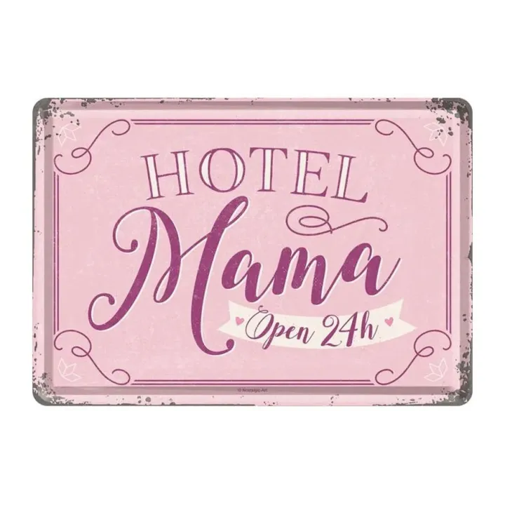 Nostalgic Art Carte postale Hotel Mama 14 x 10 cm