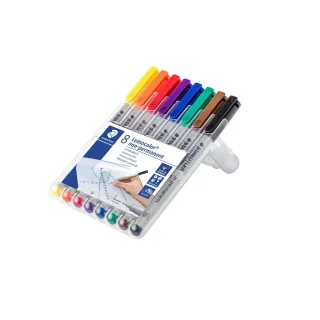 Staedtler Marqueur effaçable Lumocolor 311 8 pièces