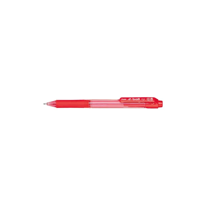 pentel Stylo bille E-Ball 1 mm, rouge