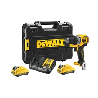 DeWalt Perceuse-visseuse sans fil 12 V, 2 x 2 Ah batterie, kit