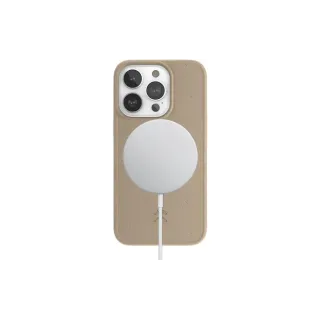 Woodcessories Coque arrière Bio Case MagSafe iPhone 14 Pro Taupe
