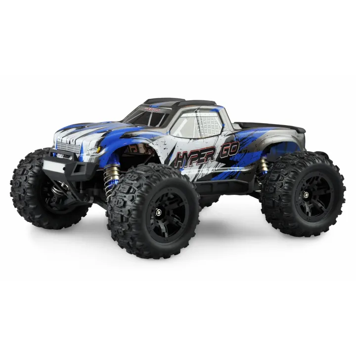 Amewi Monster Truck Hyper GO Brushed 4WD GPS, bleu 1:16, RTR