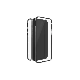 Black Rock Coque arrière 360° Glass iPhone 14 Pro Max , noir